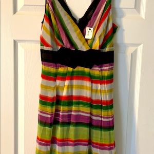 Colorful Striped Dress - The Limited Size 4